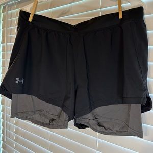 Under Armour Black Athletic Shorts